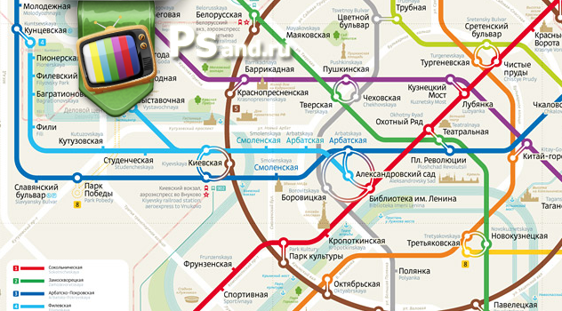 Объявлено голосование за новую схему московского метрополитена